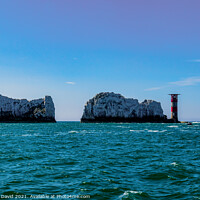 Buy canvas prints of The Needles  by Norbert David