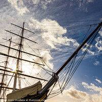 Buy canvas prints of The Cutty Sark by Norbert David