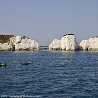 Buy canvas prints of Old Harry Rocks by Daniel Child