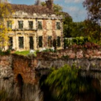 Buy canvas prints of Eltham Palace Fine Art Effect by Jules D Truman