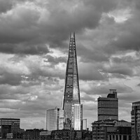 Buy canvas prints of The Shard by Jules D Truman
