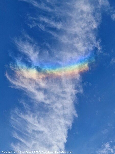 Parhelion  rainbow Picture Board by Michael bryant Tiptopimage