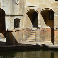 Buy canvas prints of Door ways to the Roman baths by Michael bryant Tiptopimage