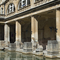 Buy canvas prints of Roman baths by Michael bryant Tiptopimage