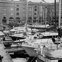Buy canvas prints of St katherine's Dock london by Michael bryant Tiptopimage