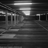 Buy canvas prints of Car park photography  by Michael bryant Tiptopimage