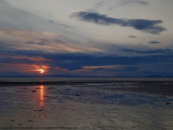 A Moody Solway Firth  Picture Board by Mark Ritson