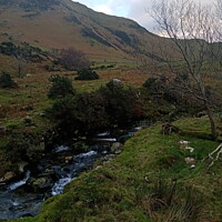 Buy canvas prints of Lake District Valley Stream  by Mark Ritson