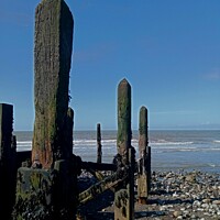 Buy canvas prints of At The Groyne  by Mark Ritson