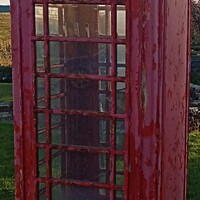 Buy canvas prints of Red Telephone Box  by Mark Ritson