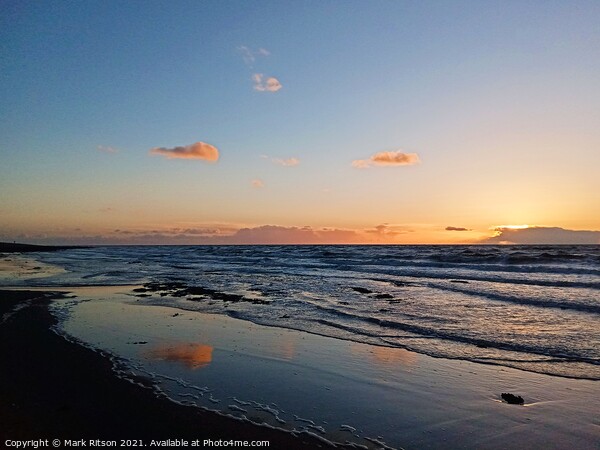 Dusk across the Solway  Picture Board by Mark Ritson
