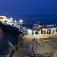 Buy canvas prints of Cromer Pier at Night by Mark Sunderland