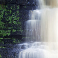 Buy canvas prints of Mill Gill Force near Askrigg by Mark Sunderland