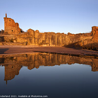 Buy canvas prints of St Andrews Castle at Dawn by Mark Sunderland