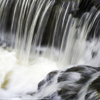 Buy canvas prints of Detail of Lower Aysgarth Falls in Wensleydale by Mark Sunderland