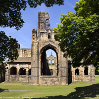 Buy canvas prints of Kirkstall Abbey from Abbey Road by Mark Sunderland
