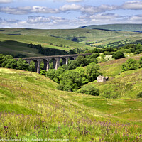 Buy canvas prints of Dent Head Viaduct by Mark Sunderland