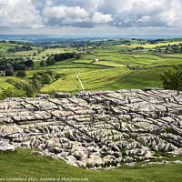 Buy canvas prints of Malhamdale from Malham Cove by Mark Sunderland