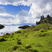 Buy canvas prints of Castle Coeffin on Lismore by Mark Sunderland