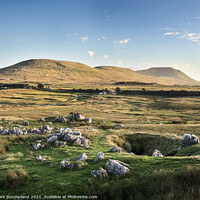 Buy canvas prints of Ingleborough at Sunset from Ribblehead by Mark Sunderland