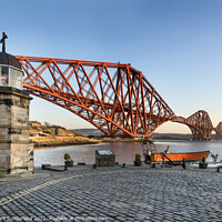 Buy canvas prints of Forth Bridge at North Queensferry by Mark Sunderland