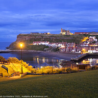Buy canvas prints of Whitby at Dusk by Mark Sunderland