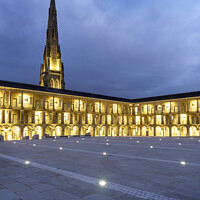 Buy canvas prints of The Piece Hall Halifax by Mark Sunderland