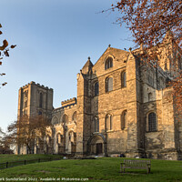 Buy canvas prints of Ripon Cathedral at Sunset by Mark Sunderland