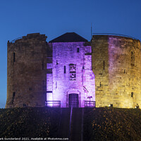 Buy canvas prints of Cliffords Tower at York by Mark Sunderland