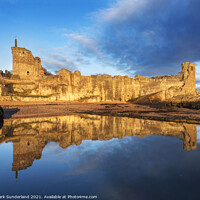 Buy canvas prints of St Andrews Castle at Dawn by Mark Sunderland