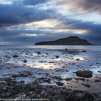 Buy canvas prints of Holy Isle at Dawn Arran by Mark Sunderland