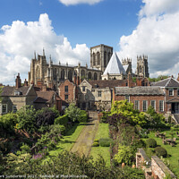 Buy canvas prints of York Minster from the City Walls by Mark Sunderland