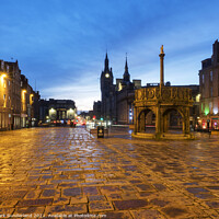 Buy canvas prints of Castle Street in Aberdeen by Mark Sunderland