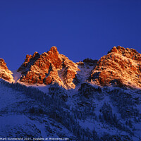 Buy canvas prints of Peaks near Maroon Bells Colorado by Mark Sunderland