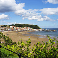 Buy canvas prints of South Bay at Scarborough by Mark Sunderland