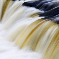 Buy canvas prints of Upper Aysgarth Falls in Wensleydale Yorkshire Dales England by Mark Sunderland