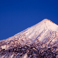 Buy canvas prints of Mount Teide in Twilight Tenerife by Mark Sunderland