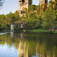 Buy canvas prints of Durham Cathedral at Sunset by Mark Sunderland