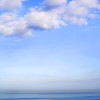 Buy canvas prints of Sea and Sky at Ravenscar by Mark Sunderland