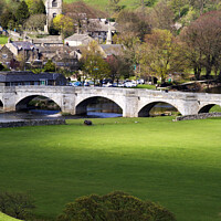 Buy canvas prints of Burnsall in Wharefedale by Mark Sunderland