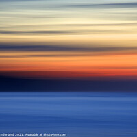 Buy canvas prints of Abstract Sunset at Whitby by Mark Sunderland