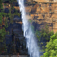 Buy canvas prints of Fitzroy Falls Southern Highlands by Mark Sunderland