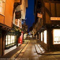 Buy canvas prints of The Shambles in York by Mark Sunderland