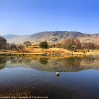 Buy canvas prints of Derwent Water and Cat Bells by Mark Sunderland