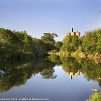 Buy canvas prints of Warkworth Castle by Mark Sunderland