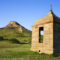 Buy canvas prints of Folly at Roseberry Topping by Mark Sunderland