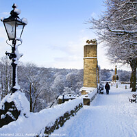 Buy canvas prints of Knaresborough Castle in Winter by Mark Sunderland