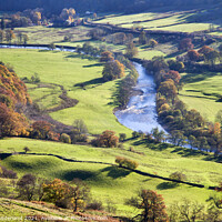 Buy canvas prints of Swaledale from Willances Leap by Mark Sunderland