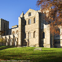 Buy canvas prints of Ripon Cathedral in Autumn by Mark Sunderland