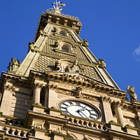 Buy canvas prints of Halifax Town Hall by Mark Sunderland